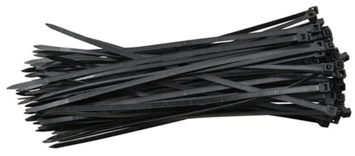 Buntband 150 x 3,6 mm Svart 100-pack Max